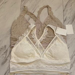 🆕 Aerie Bralettes Bras with Removable padding